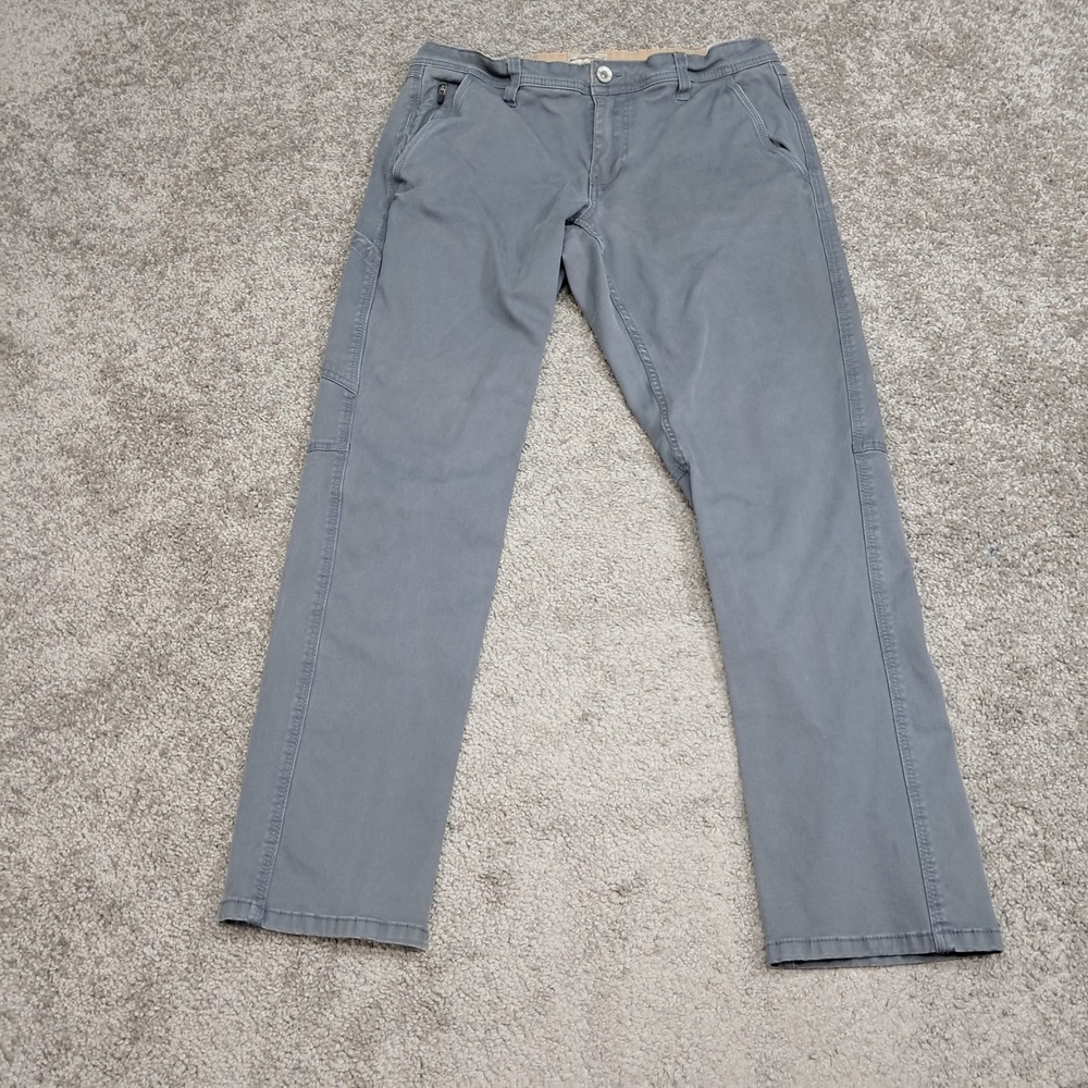 Weatherproof Vintage Mens Straight Fit Utility Pants Gray 32x32 RN150454